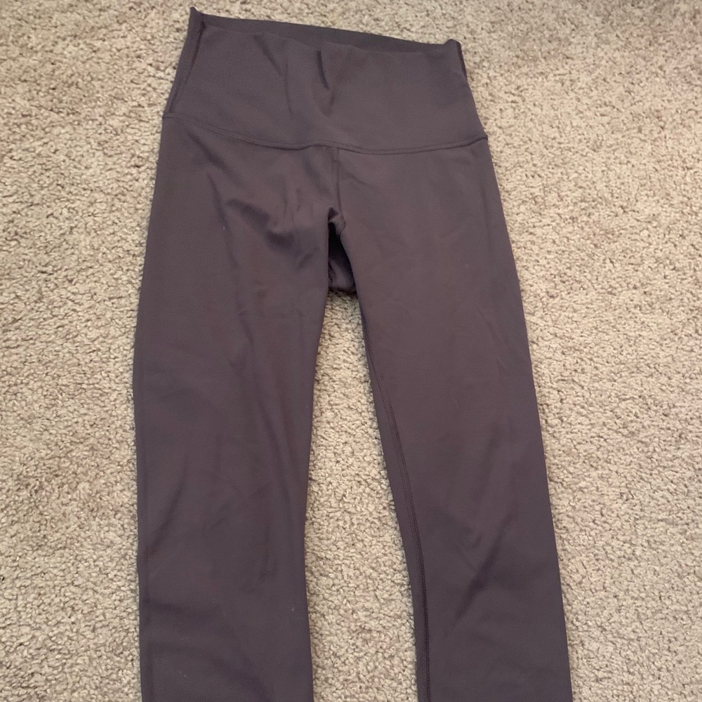 Lululemon Align Leggings Cropped Purple